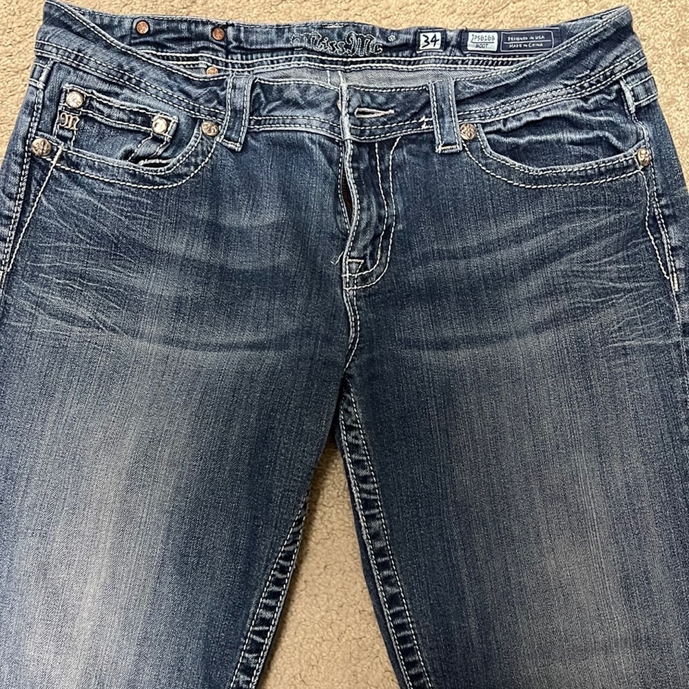 Size 34 Miss Me Bootcut Jeans
